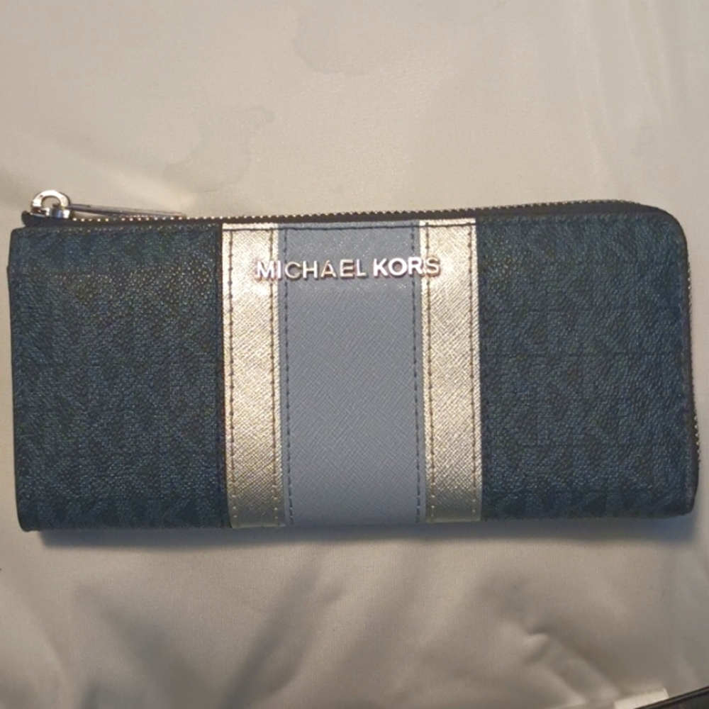 Michael Kors Wallet Admiral Blue